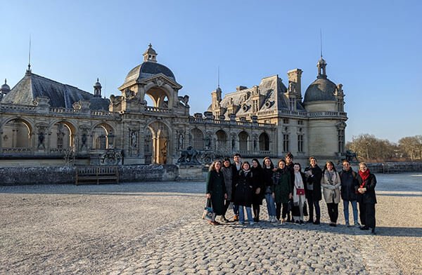 MA Decorative Arts and Historic Interiors students visit Chantilly