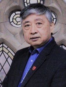 Portrait photograph of Hongbo