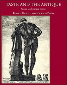 Book cover, Taste and the Antique