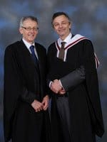 Eddie Shoesmith with Euan Leckie