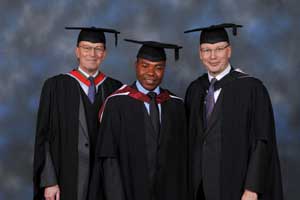 Abdallah Ibrahim with Mr Lewis & Mr Shenfield