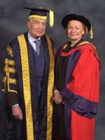 The Baroness Noakes with Sir Martin Jacomb
