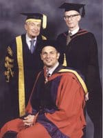 Steven Redgrave, Sir Martin Jacomb and Tom Merrick