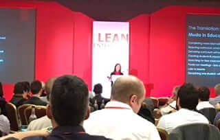 Sarah Williams at the Lean Summit 2015