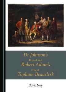 Book cover of Dr Johnson’s Friend and Robert Adam’s Client Topham Beauclerk