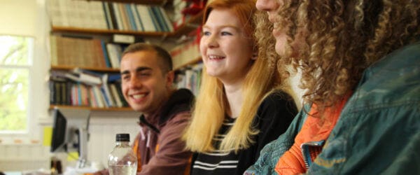 Students in a psychology taster