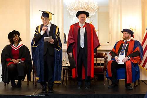 Professor Seligman honorary degree