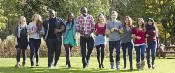 Students together