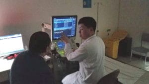 Dr Alaa AlZoubi with Doctors in Clinics