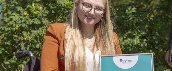 Future Legal Mind 2019 winner Charley Anne Gordon