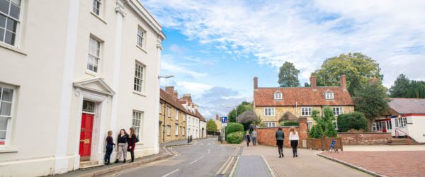 University of Buckingham - Hunter Street - Street Scene