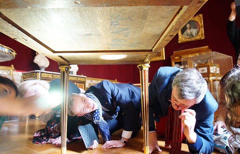 University of Buckingham students enjoying private visit to Versailles