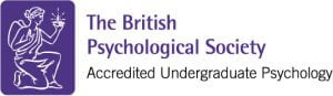 The British Psychology Society - Accredited Undergraduate Psychology logo