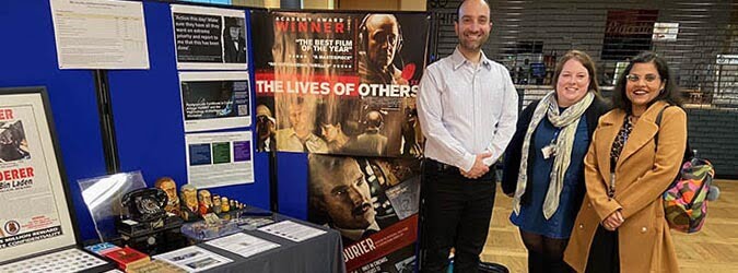 BUSCSIS team at Postgraduate Open Day