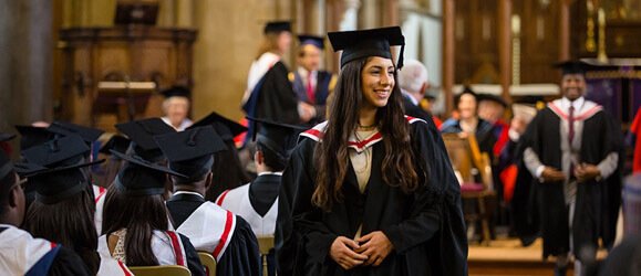 Buckingham graduand