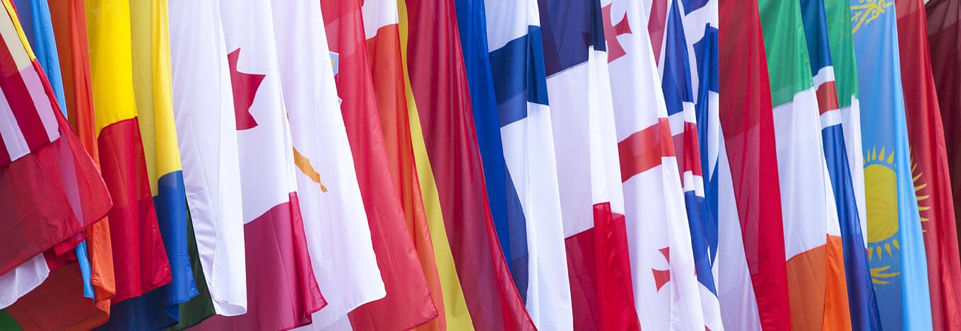 International flags