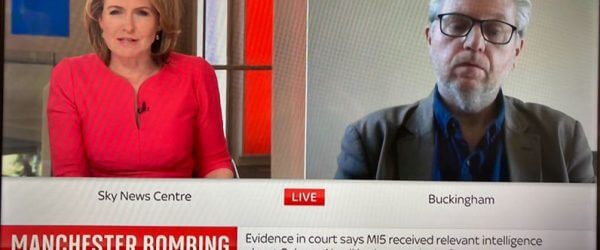 Manchester Bombing Sky News Interview with BUCSIS Director