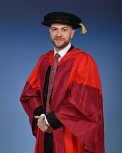 Dr Adam McGill, Honorary Graduate at The University of Buckingham