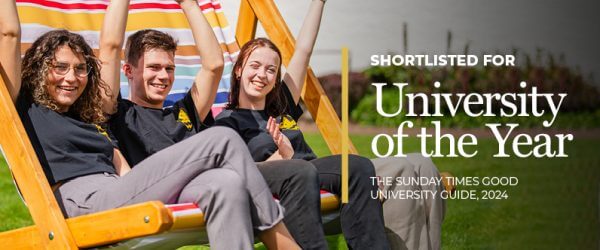 The University of Buckingham has been shortlisted for the University of the Year award by the The Sunday Times Good University Guide, 2024