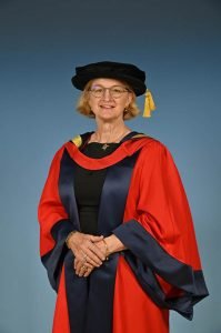 Graduation portrait photograph of Mrs Amanda Spielman