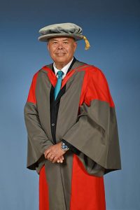 Graduation portrait photograph of Professor Sir Jonathon Van Tam