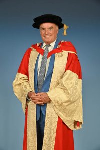 Graduation portrait photograph of Sir Nicholas Coleridge