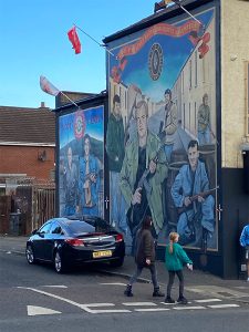 Mural in Belfast