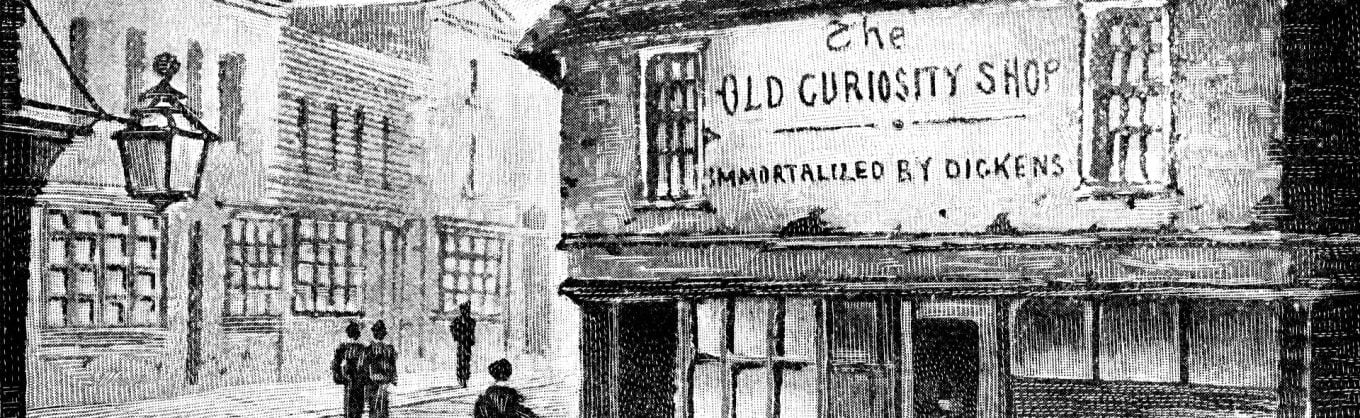 Illustration of Old Curiosity Shop that influenced Charles Dickens