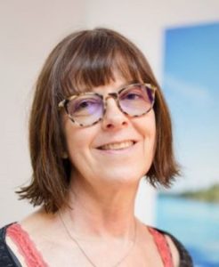 Portrait photograph of Sarah J Myhill