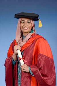 Portrait graduate photograph of Dr Nighat Arif