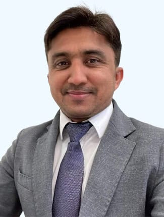 Portrait photo of Dr Ghulam Mudassir