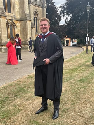 Liam at Graduation