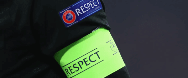 UEFA Respect Campaign logo and armband