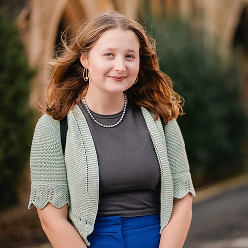 Olivia, University of Buckingham PPE student
