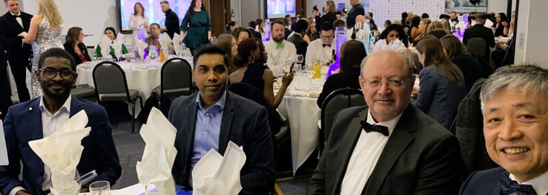 Buckingham representatives at STEM Awards