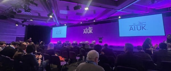 AI UK Venue - audience and stage