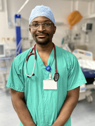 Mohammed Taweh is medical setting