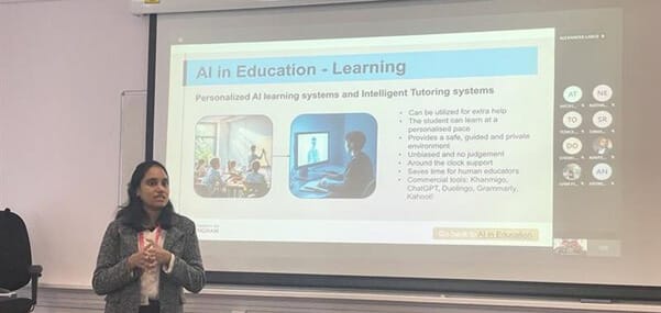 Rashmi Perea presenting