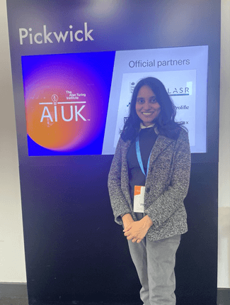 Rashmi at the AI UK event