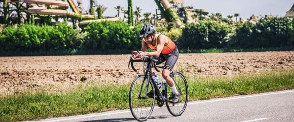 Samh cycling during Ironman
