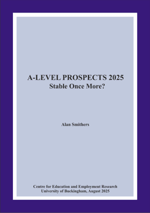 Front cover - Prospects for A-levels 2025