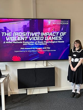 Morgan-Ann Tidy at the conference