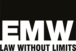Logo: EMW LAW WITHOUT LIMITS