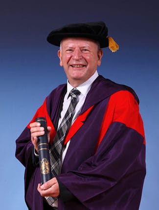 Graduation portrait photograph of Douglas