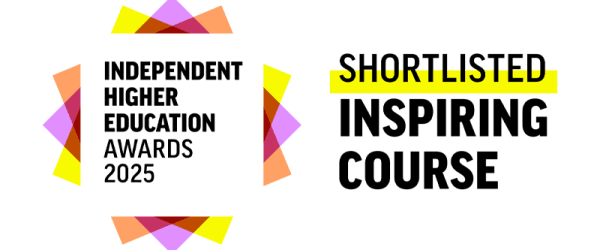Independent Higher Education Awards 2025: Shortlisted - Inspiring Course